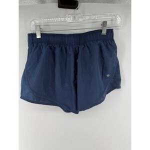 Antonio Melani Dri-Fit Mid-Rise Running Shorts Womens Athletic Size Small Blue